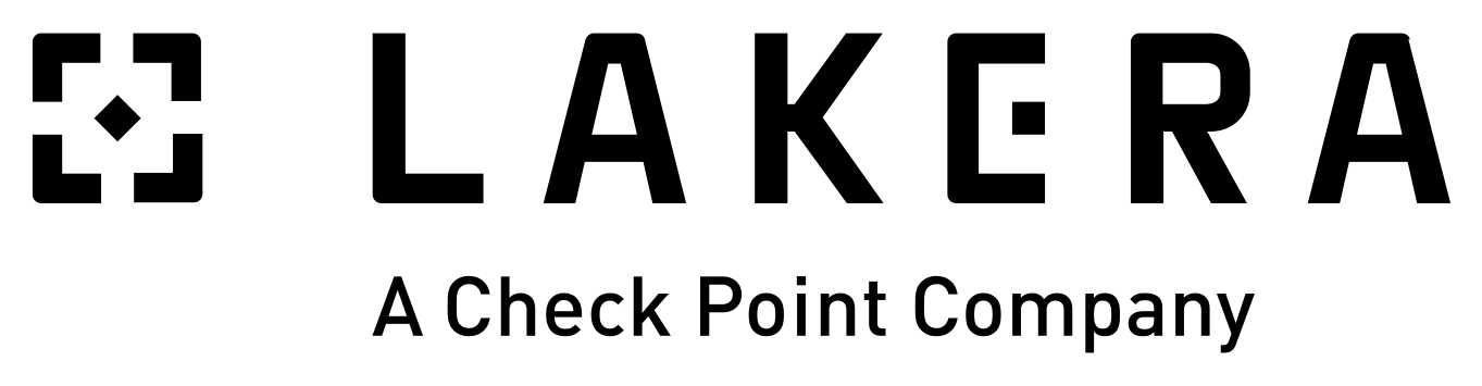 Lakera logo black