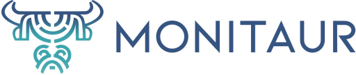 Monitaur logo, original colours