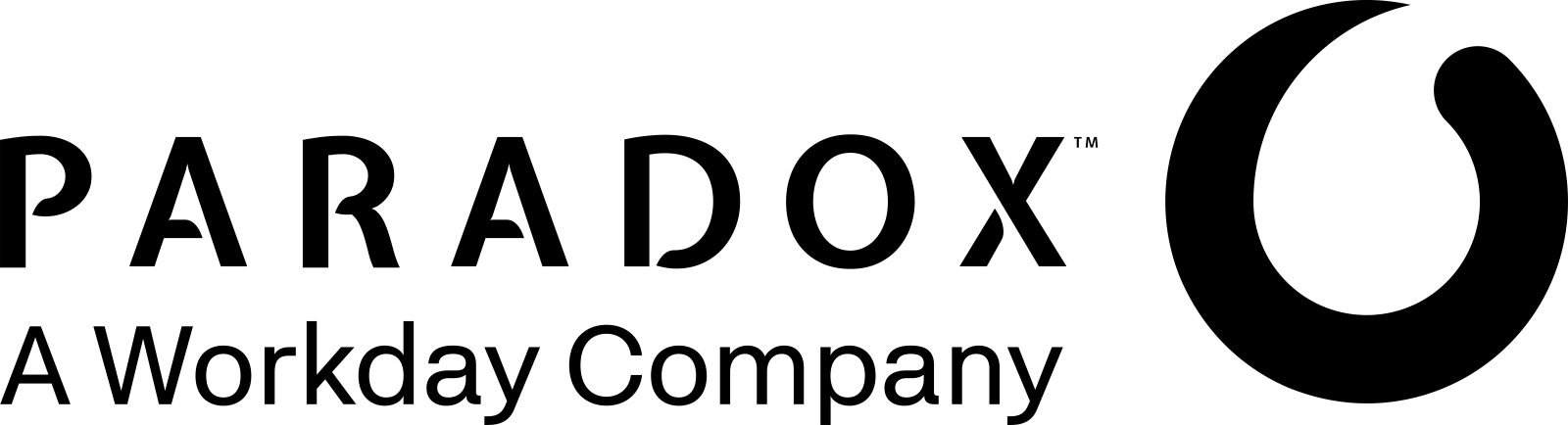 Paradox logo black