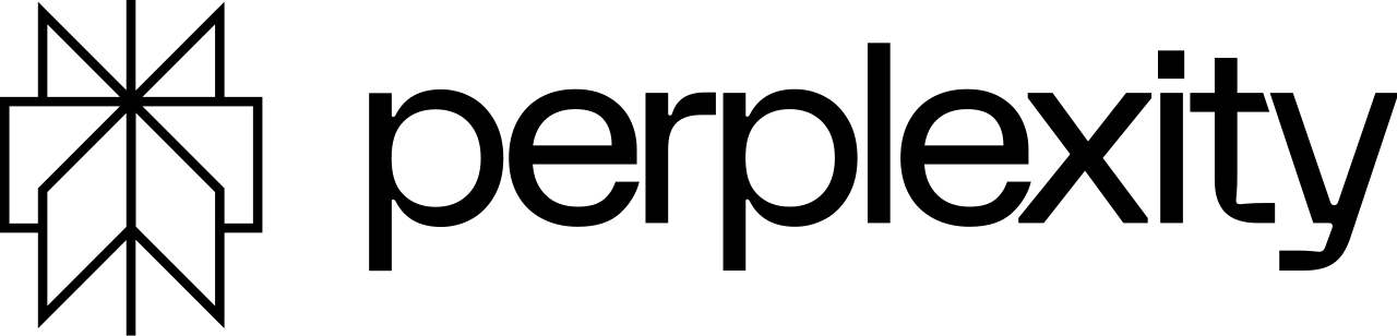 Perplexity logo black
