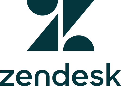 Zendesk logo, original colours